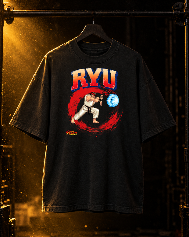 Ryu: Crimson Discipline Oversized Tee