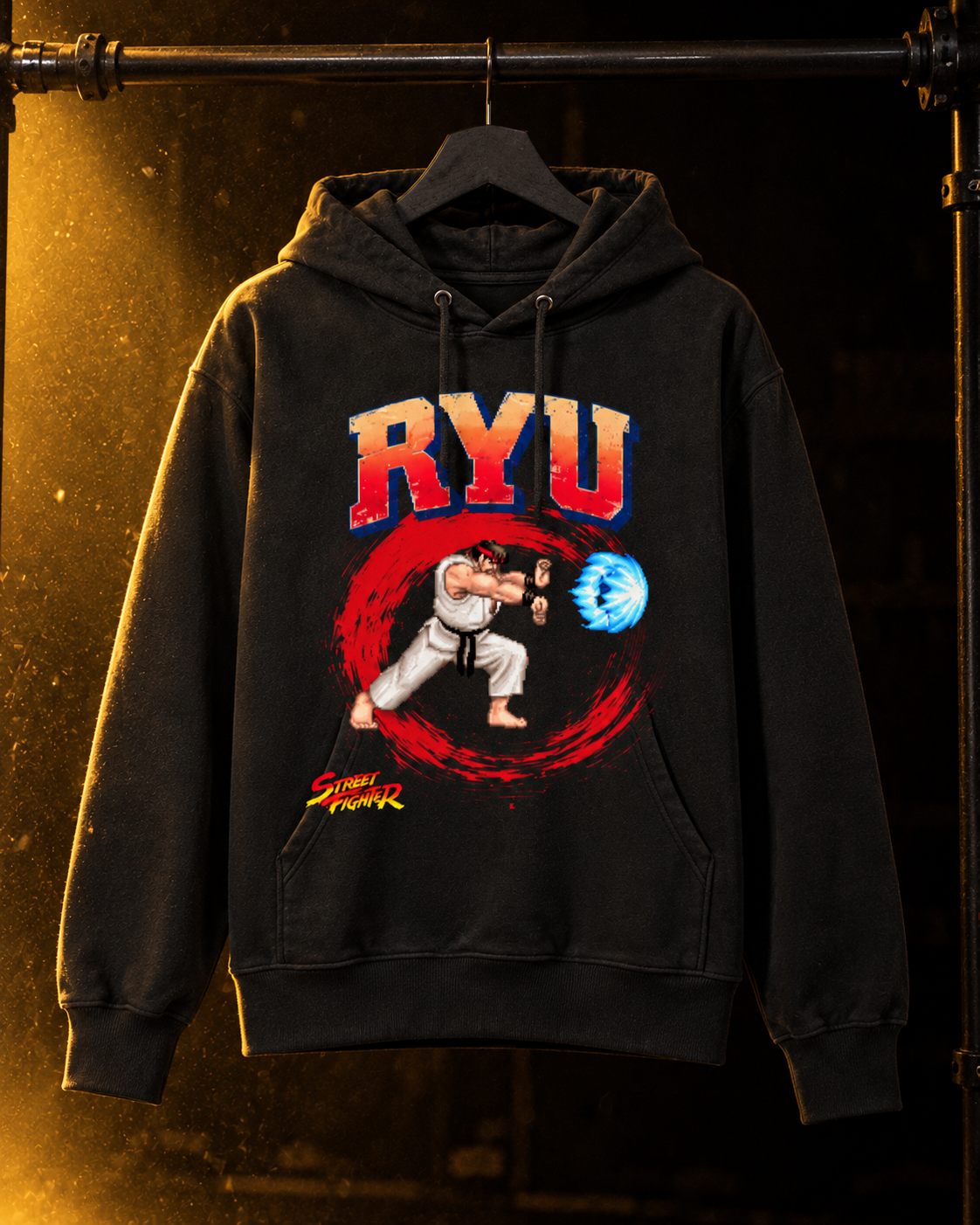 Ryu: The Disciplined Warrior Pullover Hoodie