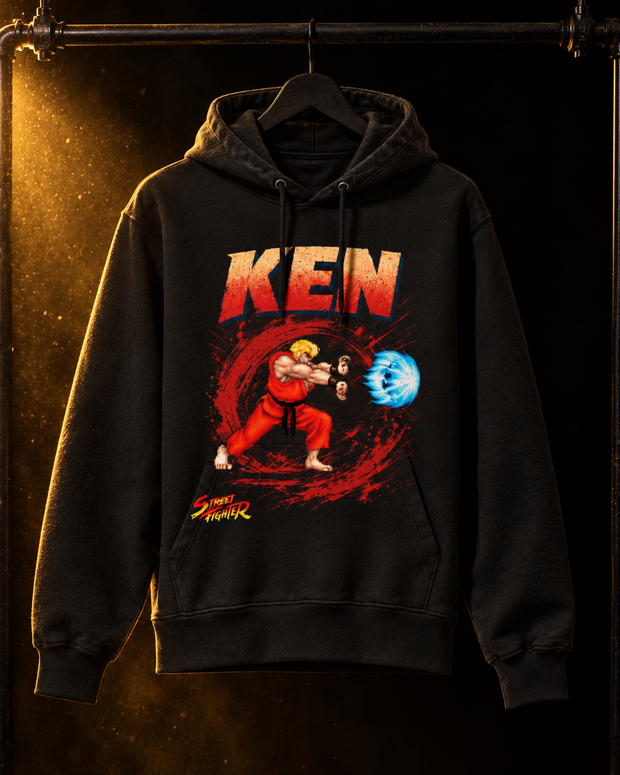 Ken: Crimson Reign Pullover Hoodie