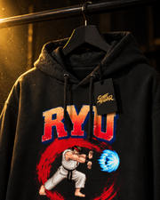 Ryu: The Disciplined Warrior Pullover Hoodie