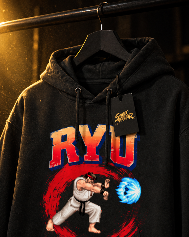 Ryu: The Disciplined Warrior Pullover Hoodie