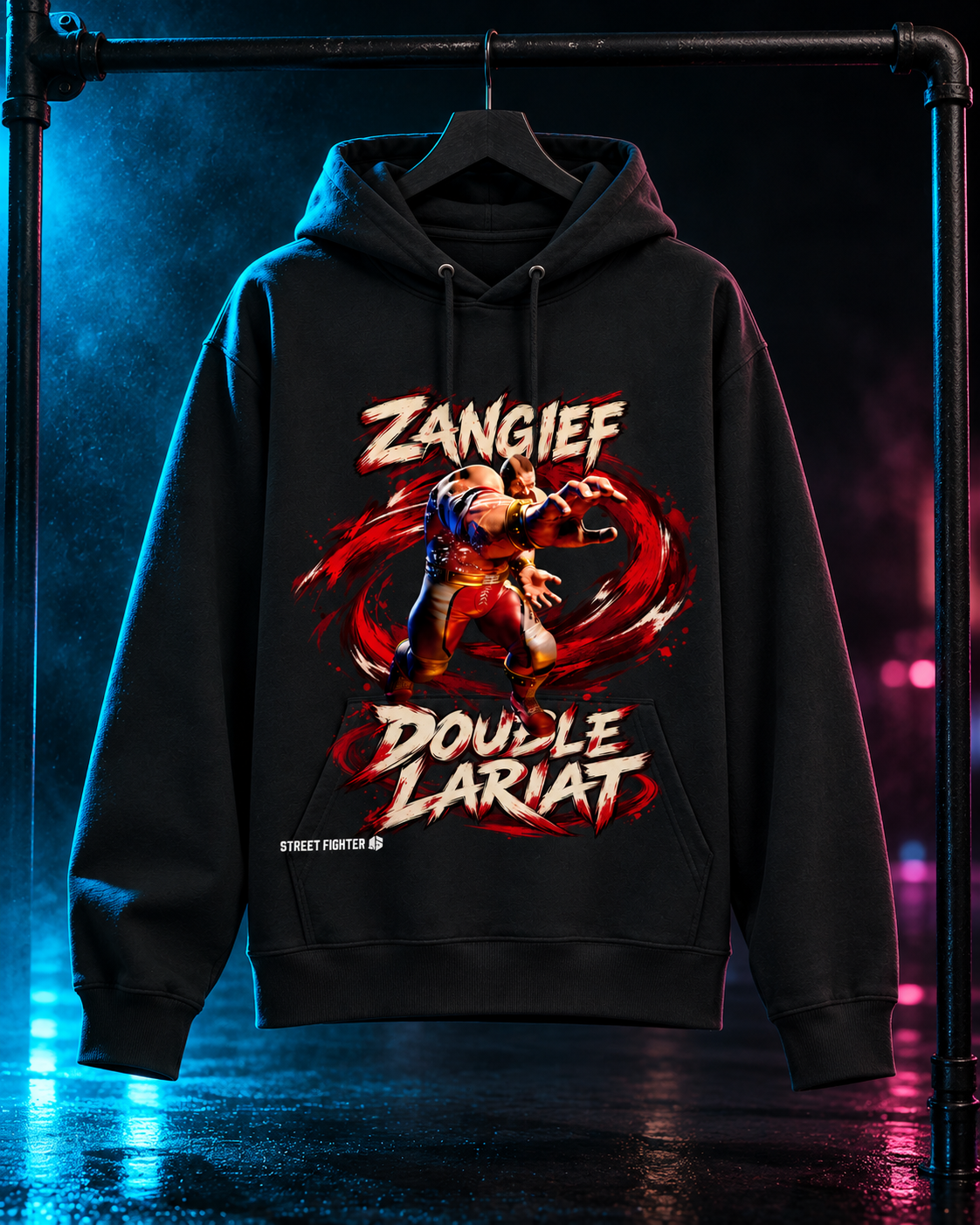 Zangief: Unbreakable Force Pullover Hoodie