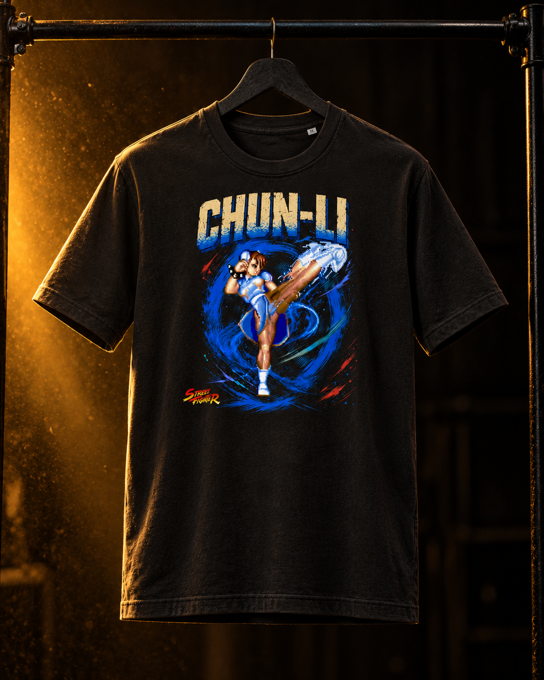 Chun-Li: Blue Thunder Regular-Fit Tee