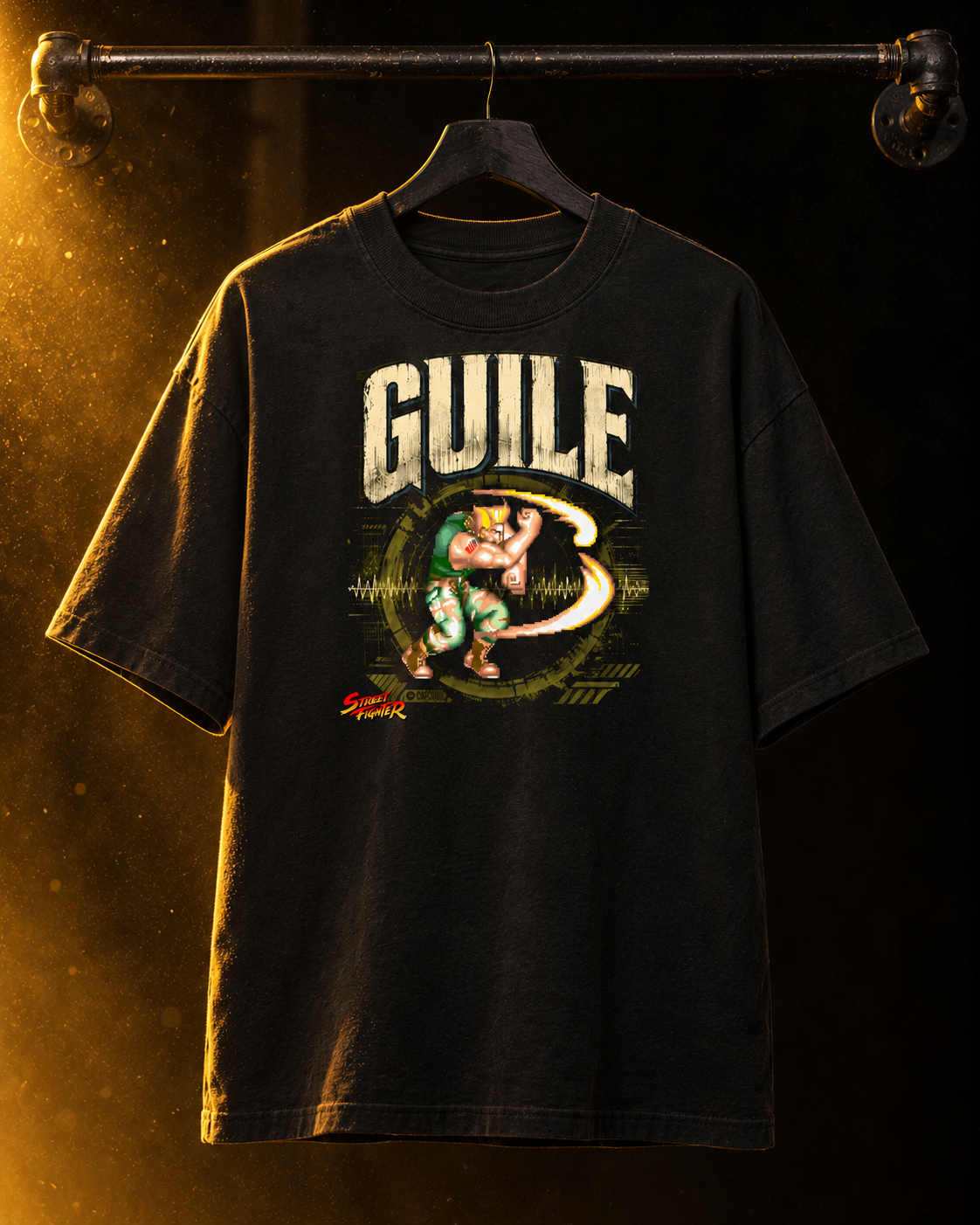 Guile: Tactical Force Oversized Tee