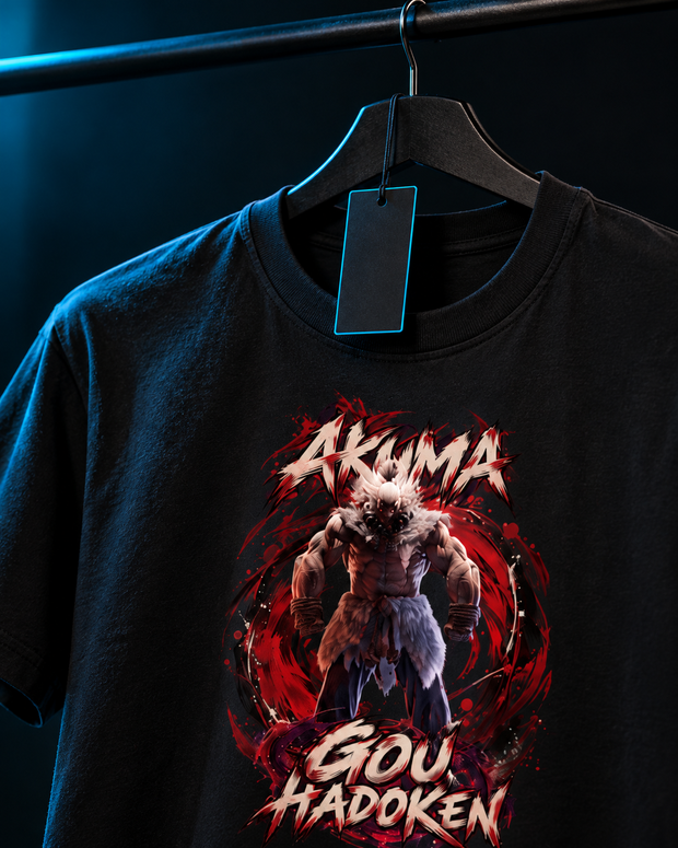 Akuma: Shadow Sovereign Regular-Fit Tee