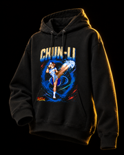 Chun-Li: Force of Blue Pullover Hoodie