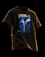 Chun-Li: Blue Thunder Regular-Fit Tee
