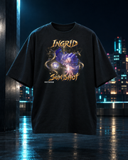 Ingrid: Golden Paradox Oversized Tee