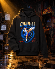 Chun-Li: Force of Blue Pullover Hoodie